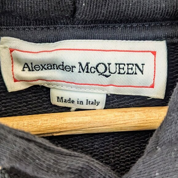 Alexander McQueen Graffiti Logo Hoodie - Picture 3 of 5
